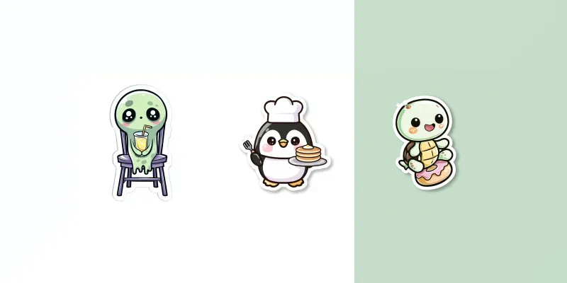 Liminal Glitch Spirits Stickers generated by undefined
