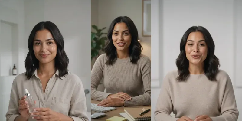 Consistent Model Product Videos generated by undefined