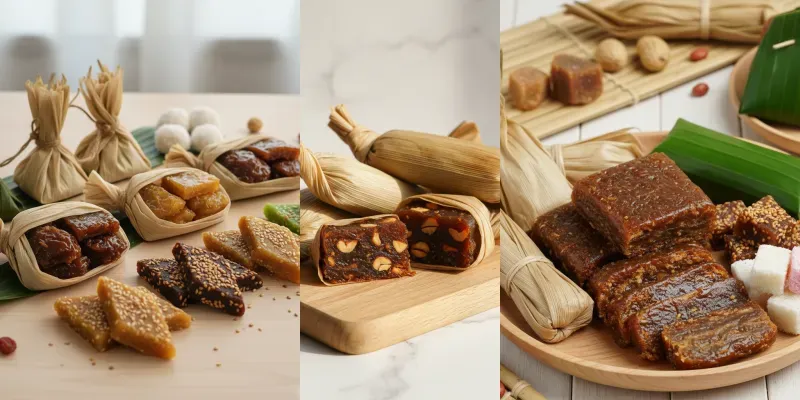 Indonesian Dodol Sweets Stock Photos generated by undefined