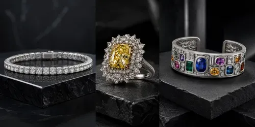 Highend Jewelry Showcases generated by chatgpt-image