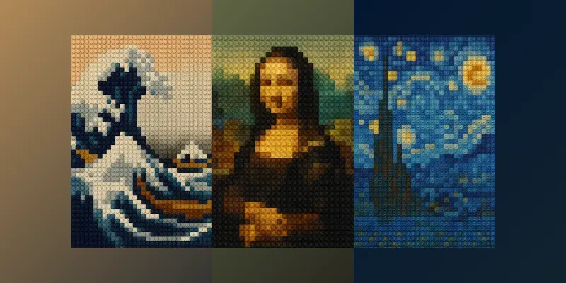 Lego Mosaics generated by undefined