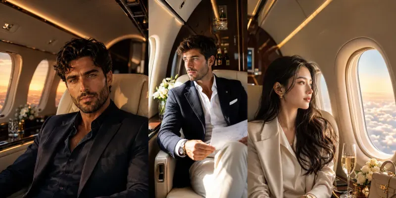 Private Jet Lifestyles generated by undefined