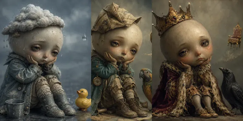 Tiny Soul Portraits generated by undefined