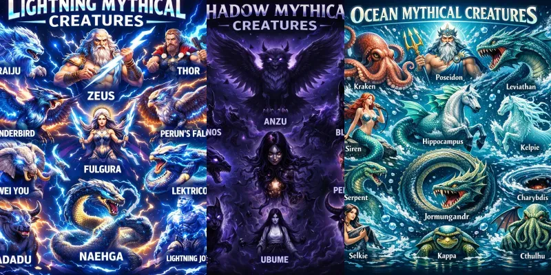 Mythical Creatures Infographic Packs generated by undefined