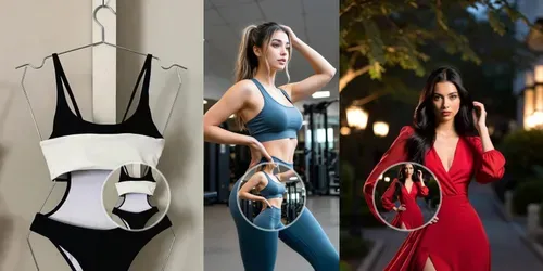 Fashion UGC Female Model Video Ads generated by grok-video