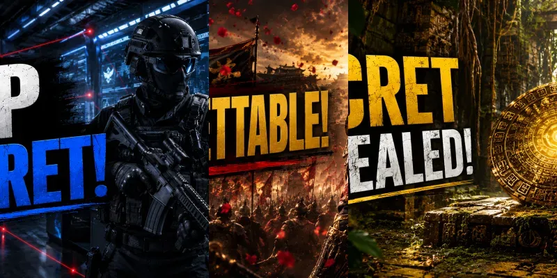 Cinematic Thumbnail Creators generated by undefined