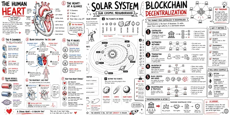 Whiteboard Sketch Infographic Posters generated by undefined