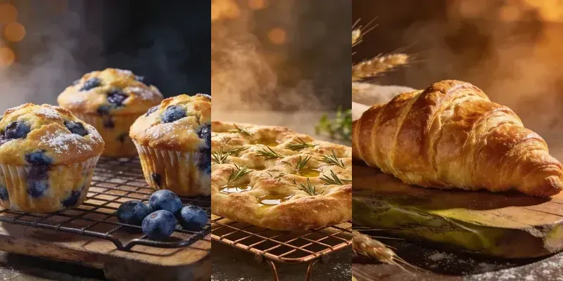Artisan Bakery Golden Hour Editorials generated by undefined