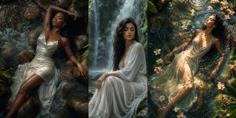 Rainforest Goddesses Collections generated by undefined