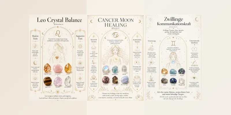 Astrology Crystal Posters generated by undefined