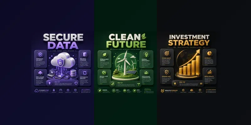 Corporate Business Infographic Posters generated by undefined