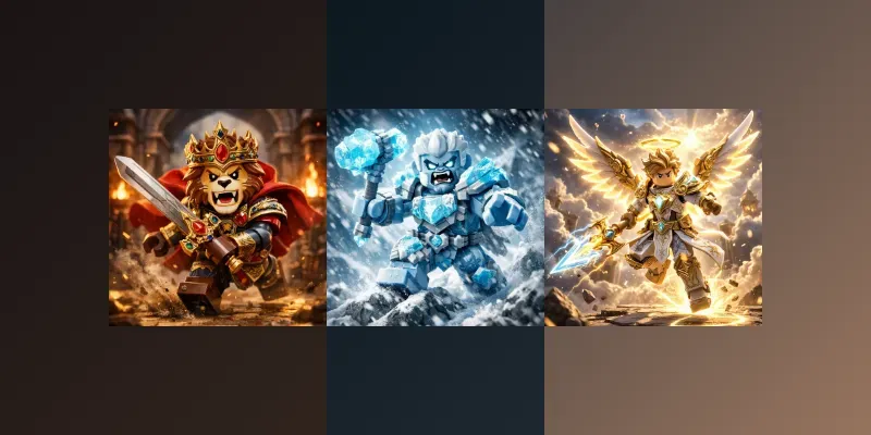 Cinematic Toy Battle Action Renders generated by undefined