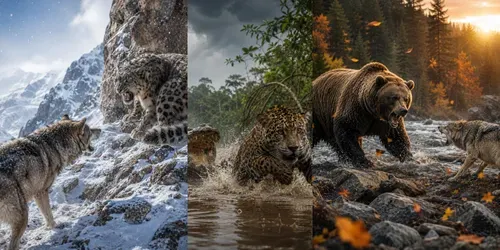 Wild Rival Encounters generated by chatgpt-image