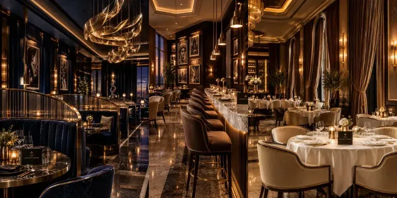 Luxury Restaurant Interior Generator