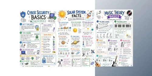Creative Whiteboard Learning Guides generated by chatgpt-image