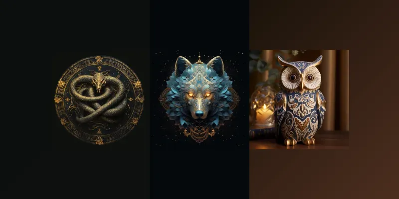 Boho Cosmic Aesthetic Art generated by undefined