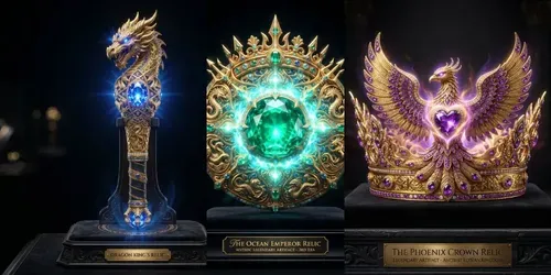 Luxury Mythic Artifact Creators generated by imagen