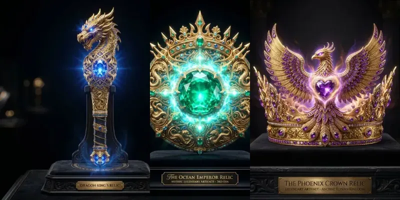Luxury Mythic Artifact Creators generated by undefined