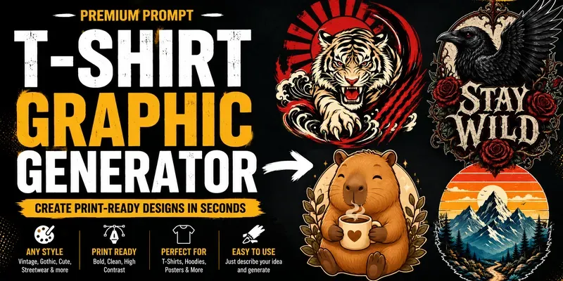 T Shirt Graphic Generator generated by undefined