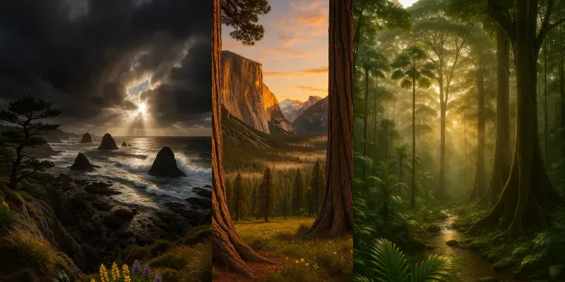 Golden Hour Landscapes generated by undefined