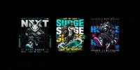 Urban Mascot Typography Tshirt Collections chatgpt-image prompt mini thumbnail