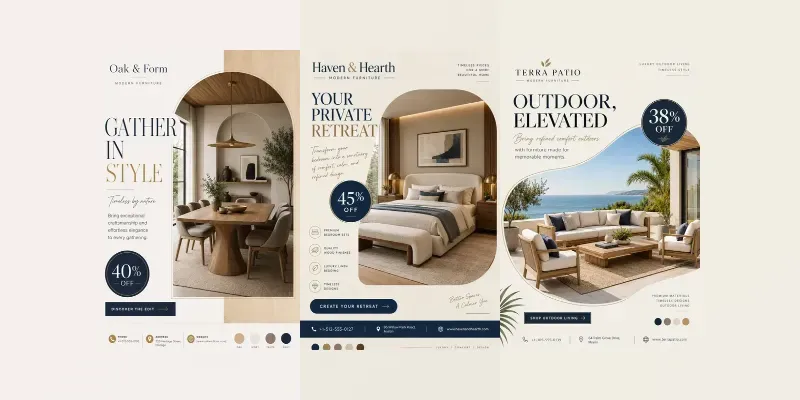Premium Furniture Promotion Frameworks