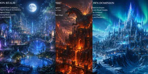 Fantasy Kingdom Empire Generator generated by chatgpt-image