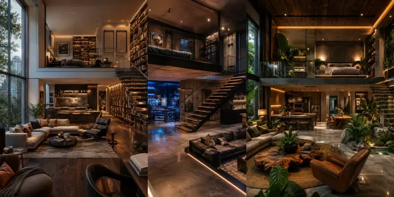 Luxury Splitlevel Dream Loft Collections generated by undefined