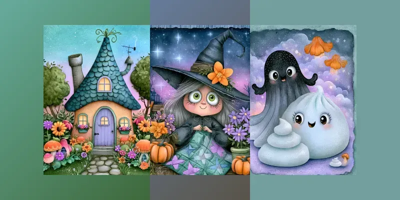 Haunted Folk Art Junk Journals