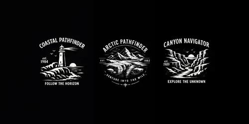 Minimalist Travel Tshirt Graphics generated by chatgpt-image