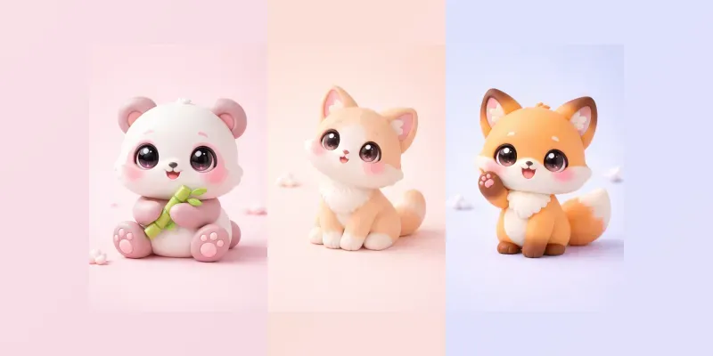 Kawaii Toy Animal Generator generated by undefined