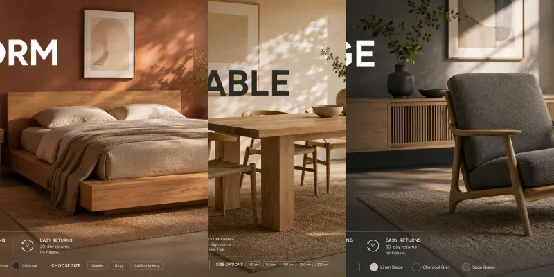 Ecohome Furniture Ecommerce UI Kits generated by undefined