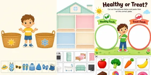 Cut And Paste Sorting Worksheet Generator generated by chatgpt-image