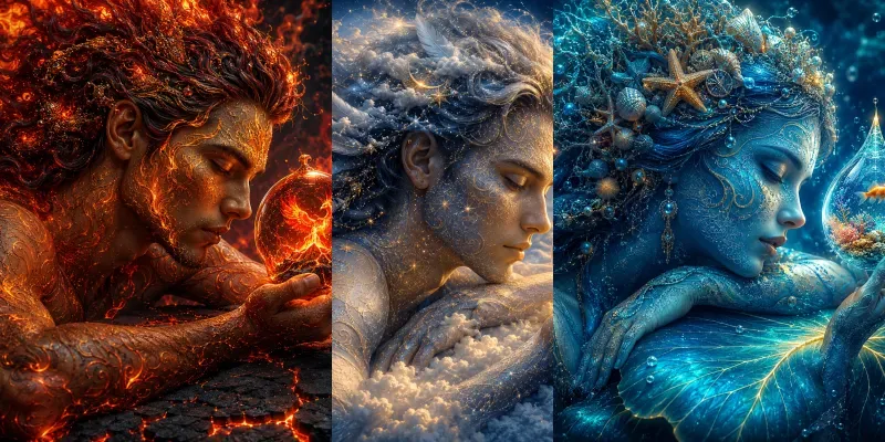 Spirits Of The Elements generated by undefined