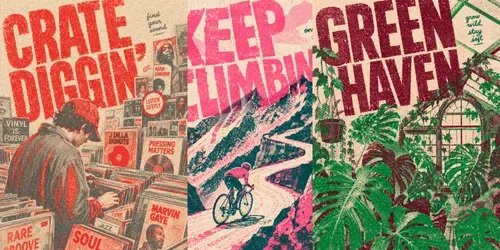 Risograph Art Print Generator generated by chatgpt-image
