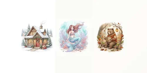 Watercolor Storybook Art generated by gemini-image
