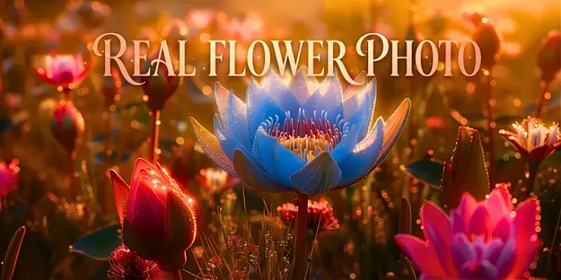 Ultra Realistic Macro Flower Photography generated by undefined