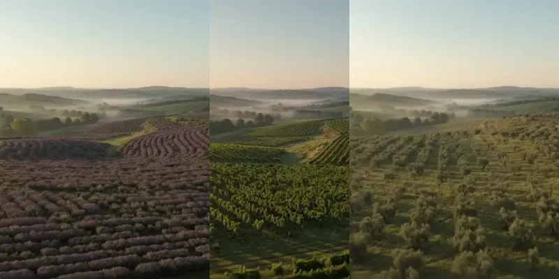 Cinematic Drone Landscape Videos