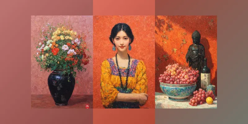 Beautiful Fine Art Paintings generated by undefined