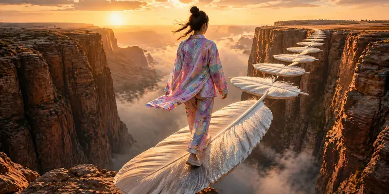 Hyper Real Walks Across Floating Paths generated by undefined