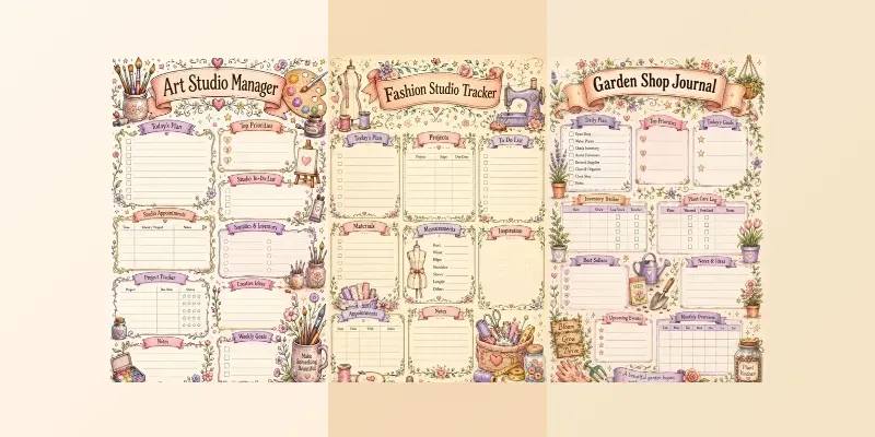 Whimsical Business Planner Graphic Makers generated by undefined