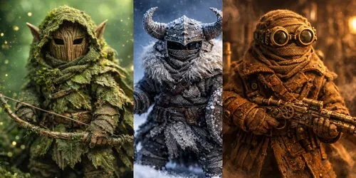 Miniature Fantasy Dolls generated by chatgpt-image