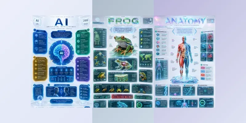 Futuristic Holographic Educationals generated by undefined