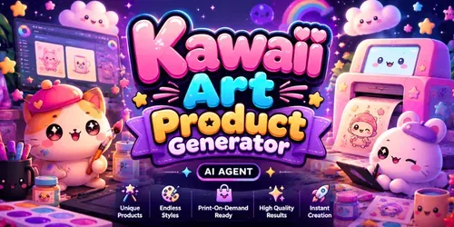 Kawaii Art Product Generator Agent generated by chatgpt-skill