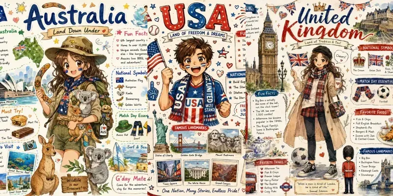 Cute Country Fan Infographic Packs generated by undefined