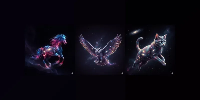 Galactic Spirit Animals generated by undefined