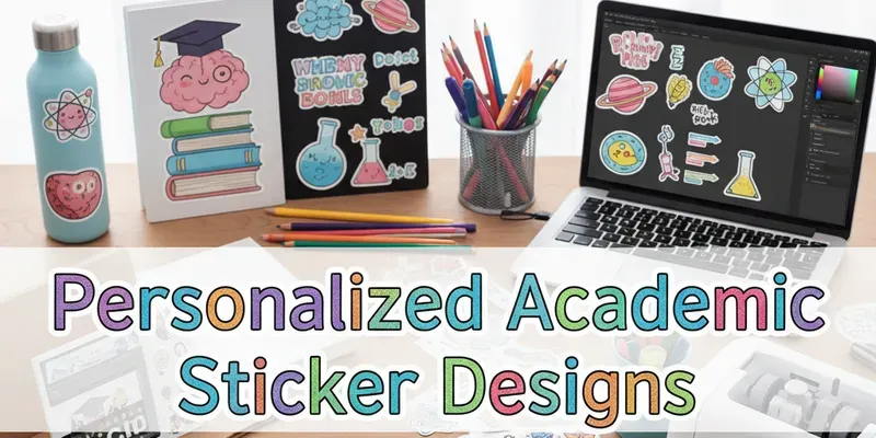 Personalized Academic Sticker Designs generated by undefined