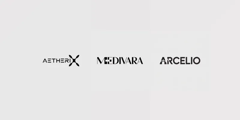 Premium Negative Space Logos generated by undefined