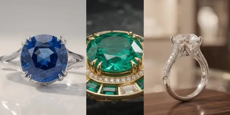 Ring Settings Become Floating Palaces