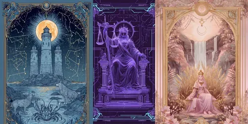 Tarot Card Art Generator Any Style generated by midjourney